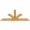 Ekena Millwork Richland Rough Sawn Timber Gable Bracket, Western Red Cedar, 84"W x 31"H x 4"D x 6"F, 9/12 Pitch GBW084X31X0406RIC00RWR - alternate 1